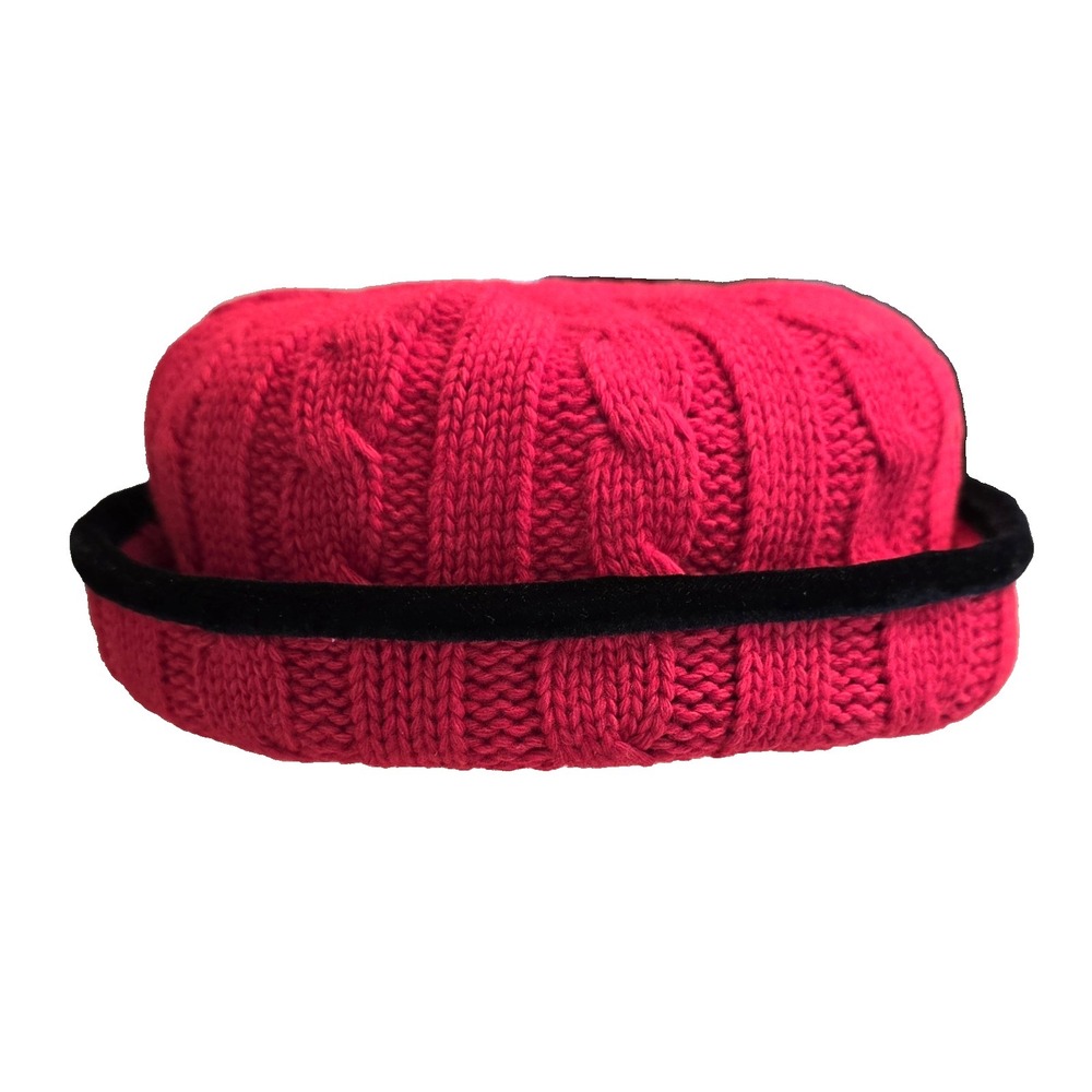 Rare Vintage FIRST ISSUE-A LIZ CLAIBORNE COMPANY‎ Red Cloche Hat Great Condition